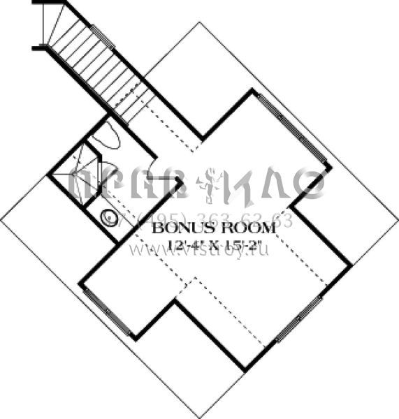Проект одноэтажного дома с гаражом на две машины в современном стиле S5-175 (3323-00597)