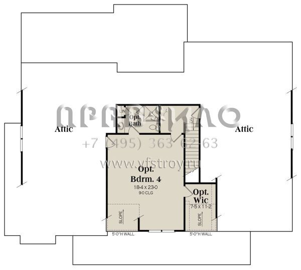 Проект одноэтажного дома с гаражом на две машины в современном стиле S5-194 (009-00368)