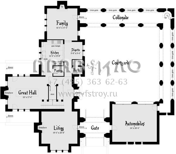 Проект замка  S5-405 (028-00114)