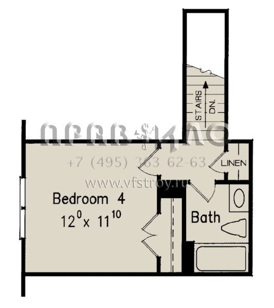 Проект одноэтажного дома с гаражом на две машины в стиле Ранчо S5-271 (8594-00376)