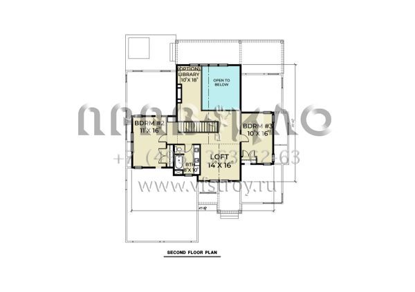 Проект двухэтажного дома с гаражом на две машины в современном стиле S5-316 (2464-00101)