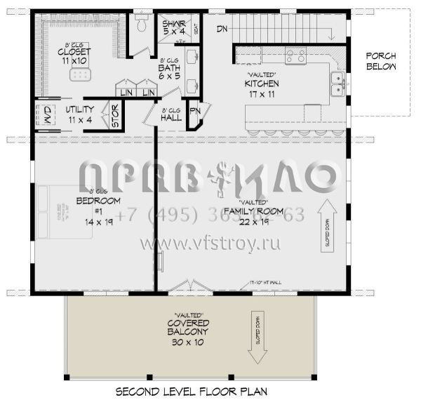 Проект трехэтажного дома с гаражом на две машины в современном стиле S5-188 (940-00529)