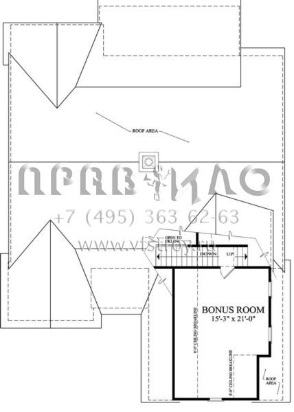 Проект одноэтажного дома с гаражом на две машины в стиле Ранчо S5-156 (7922-00006)