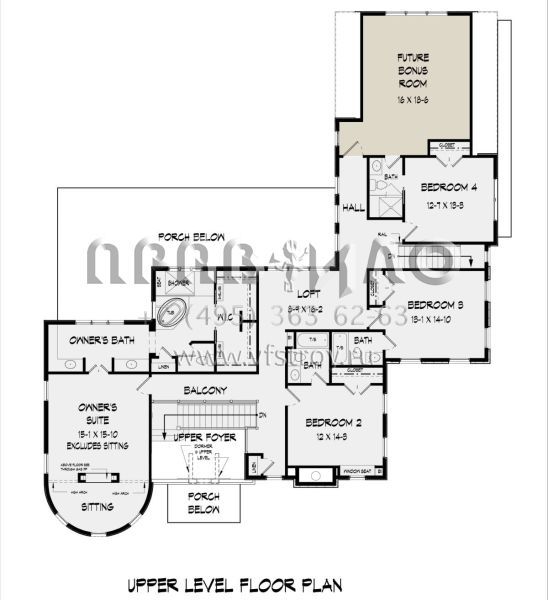 Проект двухэтажного дома с гаражом на три и более машин в современном стиле S5-347 (6082-00185)