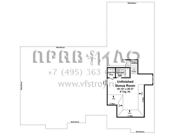 Проект одноэтажного дома с гаражом на две машины в стиле Ранчо S5-224 (348-00214)