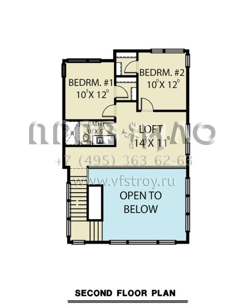 Проект двухэтажного дома с гаражом на две машины в современном стиле S5-233 (2464-00038)