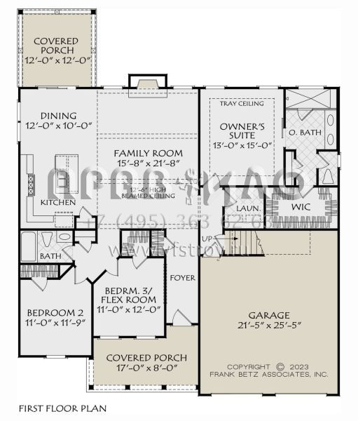 Проект одноэтажного дома с гаражом на две машины в современном стиле S5-151 (8594-00479)