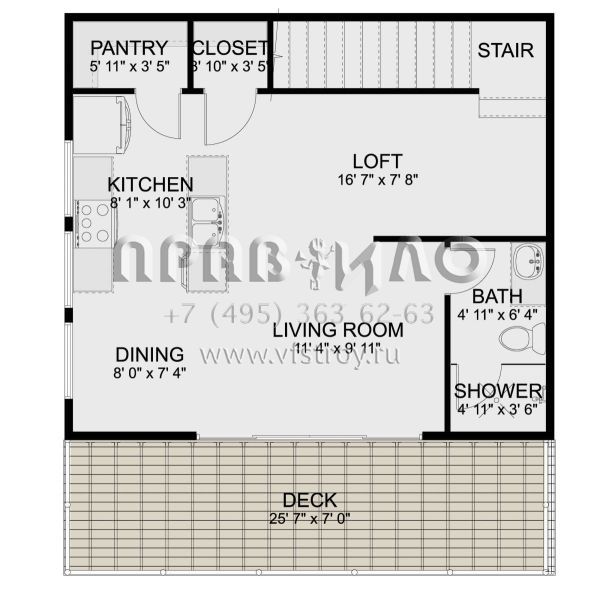 Проект двухэтажного дома с гаражом на две машины в современном стиле S5-190 (2802-00146)