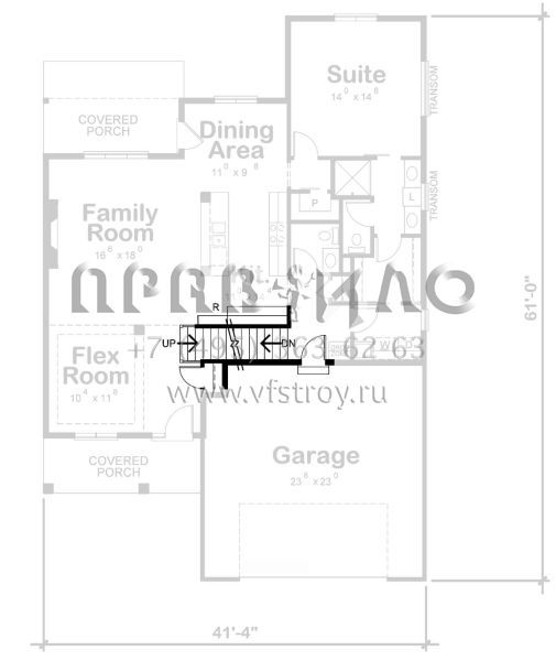Проект двухэтажного дома с гаражом на две машины в современном стиле S5-168 (402-01736)