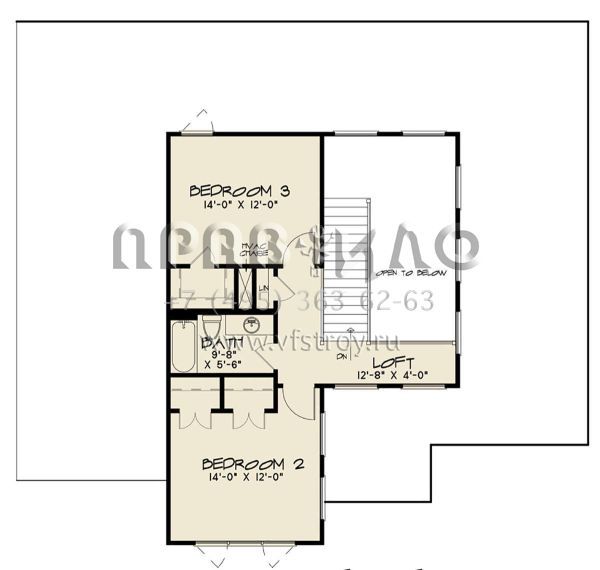 Проект двухэтажного дома с гаражом на две машины в современном стиле S5-194 (8318-00212)
