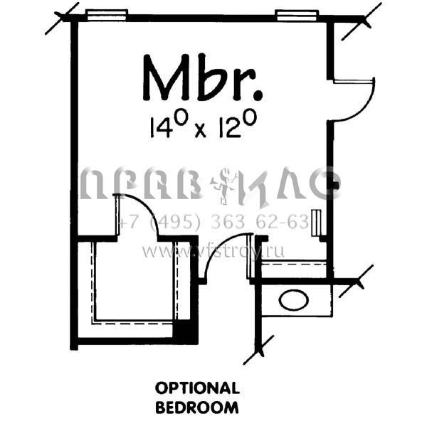 Проект одноэтажного дома с гаражом на две машины в стиле Ранчо S5-135 (402-01547)