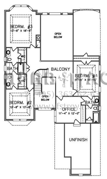 Проект двухэтажного дома с гаражом на две машины в английском стиле S5-337 (6819-00023)