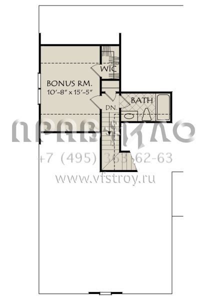 Проект одноэтажного дома с гаражом на две машины в стиле Ранчо S5-158 (8594-00103)