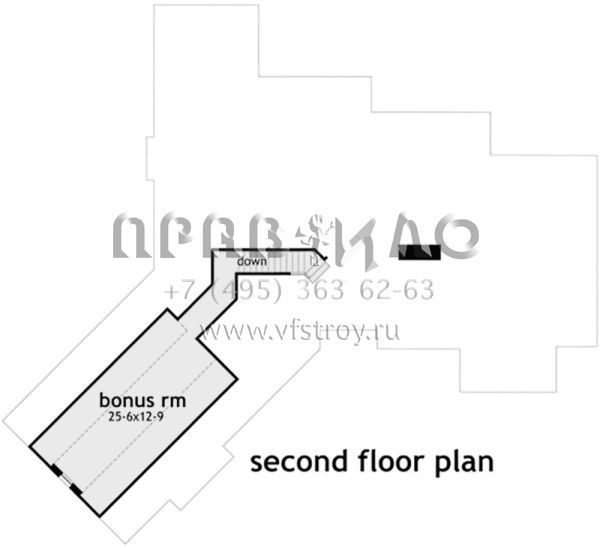 Проект двухэтажного дома с гаражом на две машины в английском стиле S5-196 (9401-00005)