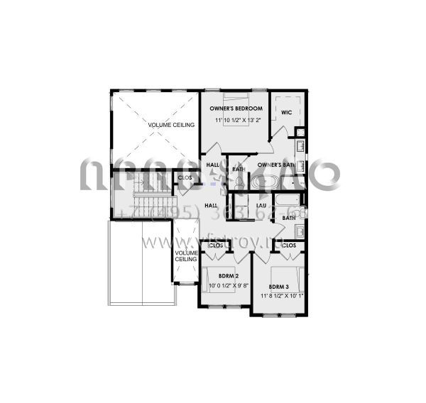 Проект двухэтажного дома с гаражом на две машины в современном стиле S5-191 (9185-00007)