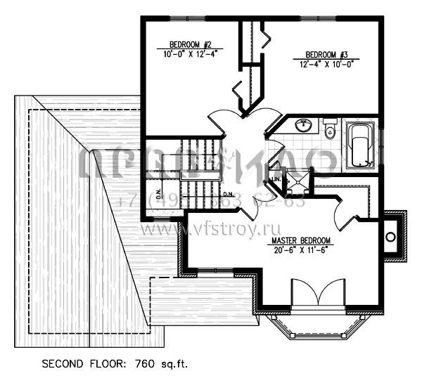 Проект двухэтажного дома с гаражом на одну машину в английском стиле S5-145 (1785-00065)