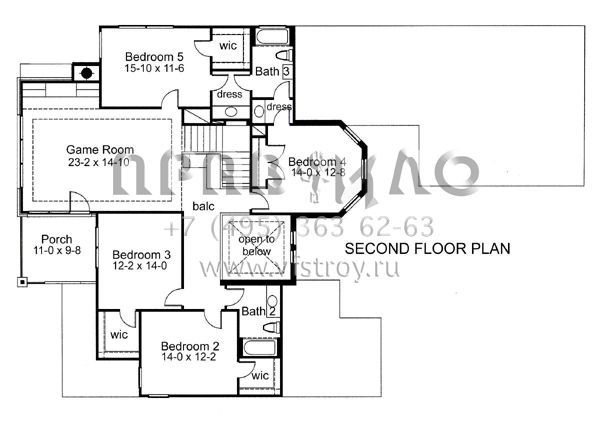 Проект двухэтажного дома с гаражом на две машины в современном стиле S5-392 (9401-00077)