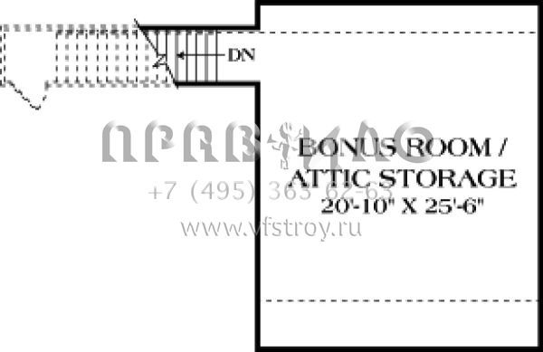 Проект двухэтажного дома с гаражом на три и более машин в прибрежном стиле S5-725 (3323-00555)