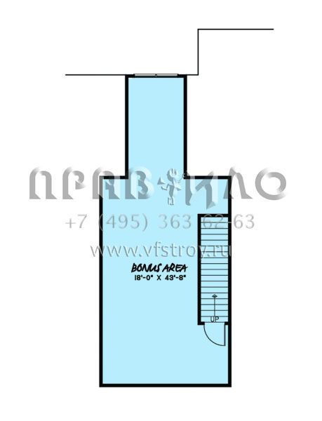 Проект одноэтажного дома с гаражом на три и более машин в английском стиле S5-304 (8318-00164)