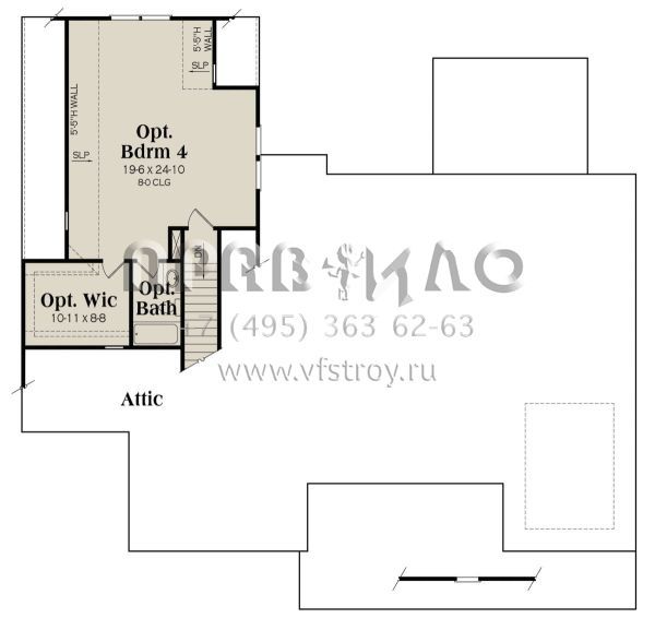 Проект одноэтажного дома с гаражом на две машины в современном стиле S5-180 (009-00369)