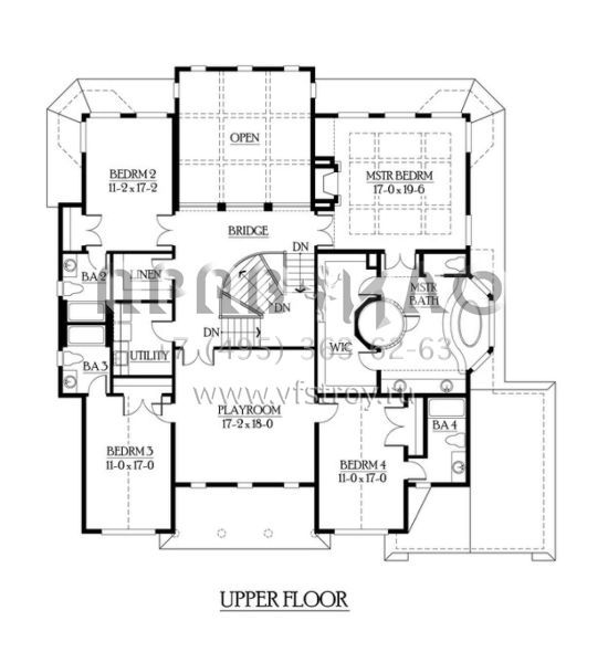 Проект одноэтажного дома с гаражом на три и более машин в современном стиле S5-406 (341-00252)