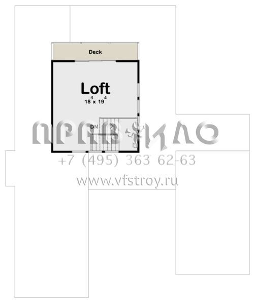 Проект двухэтажного дома без гаража в прибрежном стиле S5-274 (963-00374)