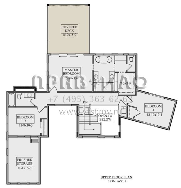Проект двухэтажного дома с гаражом на две машины в современном стиле S5-293 (5631-00224)