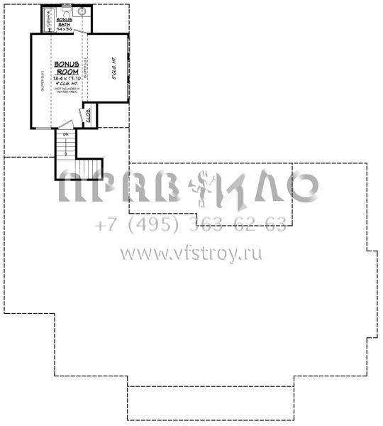 Проект одноэтажного дома с гаражом на две машины в современном стиле S5-240 (041-00217)