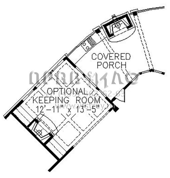 Проект одноэтажного дома с гаражом на две машины в стиле Ранчо S5-218 (699-00131)