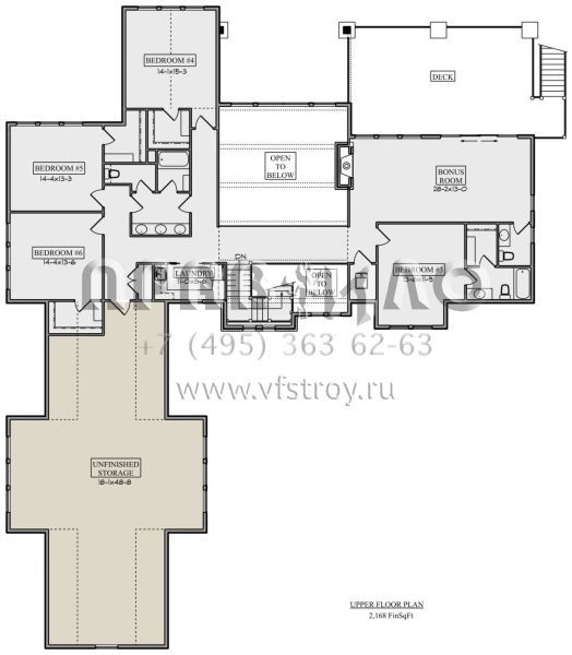Проект двухэтажного дома с гаражом на три и более машин в американском стиле S5-461 (5631-00149)