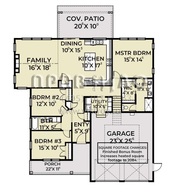 Проект одноэтажного дома с гаражом на две машины в современном стиле S5-166 (2464-00015)