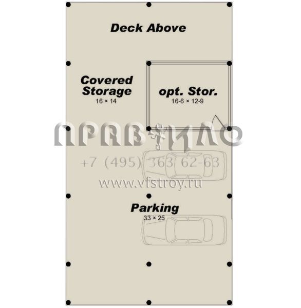 Проект двухэтажного дома с гаражом на две машины в прибрежном стиле S5-186 (940-00143)