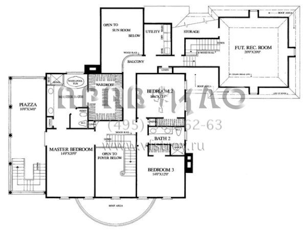 Проект двухэтажного дома с гаражом на две машины в современном стиле S5-333 (7922-00052)