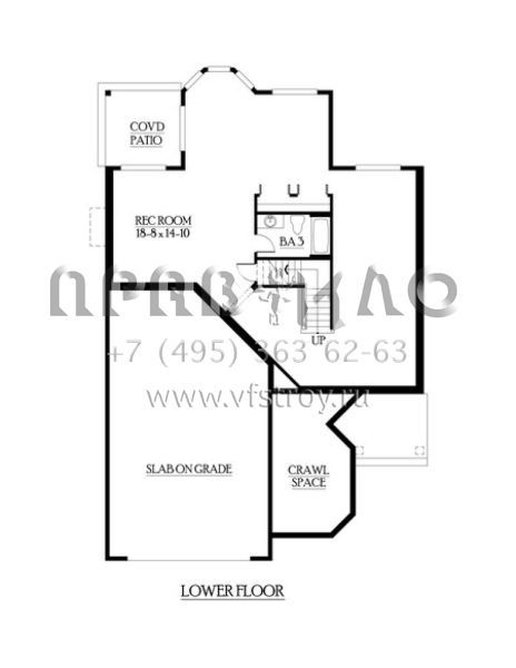 Проект двухэтажного дома с гаражом на три и более машин в скандинавском стиле S5-406 (341-00210)