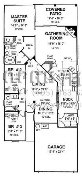 Проект одноэтажного дома с гаражом на две машины в современном стиле S5-165 (4766-00021)