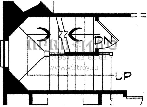 Проект двухэтажного дома с гаражом на три и более машин в американском стиле S5-221 (402-01527)