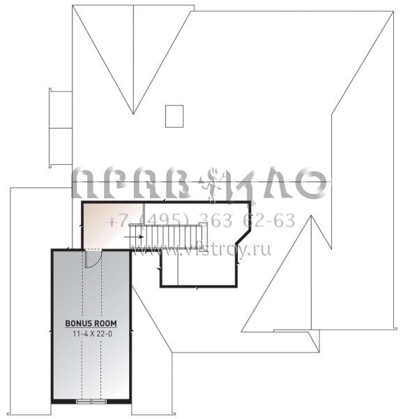 Проект двухэтажного дома с гаражом на две машины в современном стиле S5-314 (034-00978)