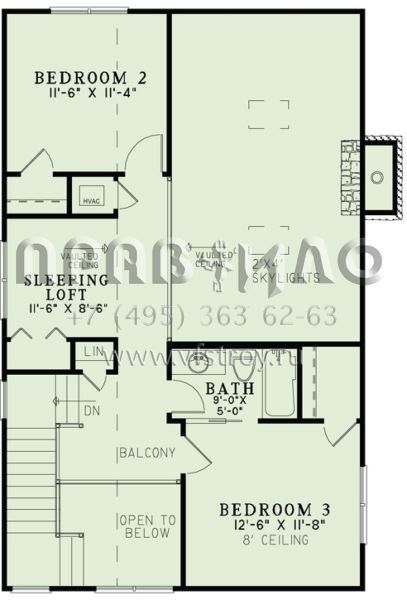 Проект двухэтажного дома без гаража в современном стиле S5-158 (110-00868)