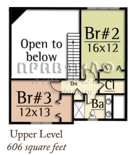 Проект двухэтажного дома с гаражом на две машины в современном стиле S5-247 (8504-00028)