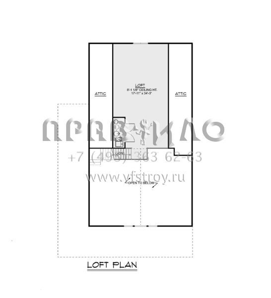 Проект двухэтажного дома с гаражом на две машины в стиле БарнХаус S5-249 (5032-00244)