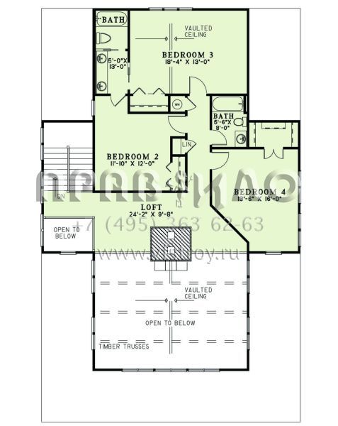 Проект двухэтажного дома с гаражом на две машины в современном стиле S5-279 (110-01100)