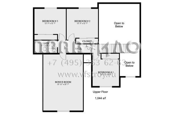 Проект двухэтажного дома с гаражом на три и более машин в английском стиле S5-241 (2802-00006)