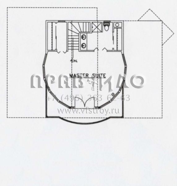 Проект трехэтажного дома без гаража в стиле Шале S5-273 (039-00303)