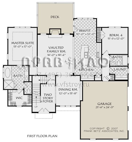 Проект двухэтажного дома с гаражом на две машины в английском стиле S5-224 (8594-00021)