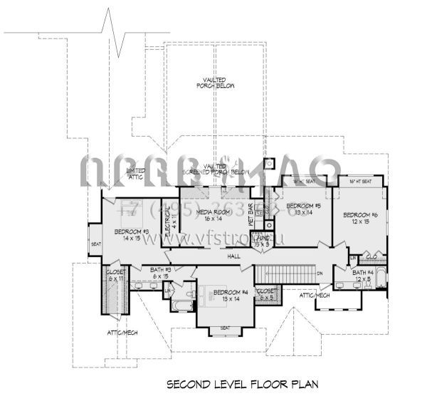 Проект двухэтажного дома с гаражом на три и более машин в современном стиле S5-502 (940-00295)