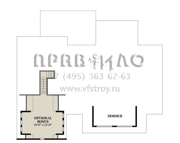 Проект одноэтажного дома с гаражом на две машины в современном стиле S5-227 (6849-00110)