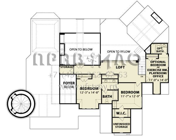 Проект двухэтажного дома с гаражом на две машины в прибрежном стиле S5-339 (699-00378)