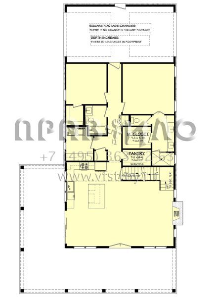 Проект двухэтажного дома с гаражом на одну машину в стиле БарнХаус S5-225 (041-00338)
