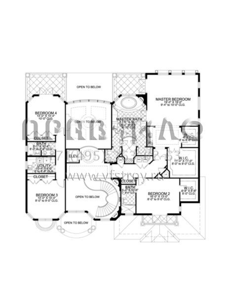 Проект двухэтажного дома с гаражом на три и более машин в прибрежном стиле S5-466 (168-00061)