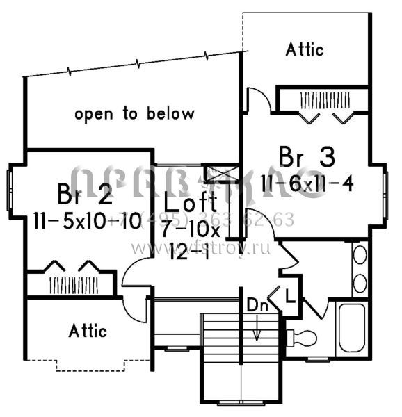 Проект двухэтажного дома с гаражом на две машины в современном стиле S5-160 (5633-00354)
